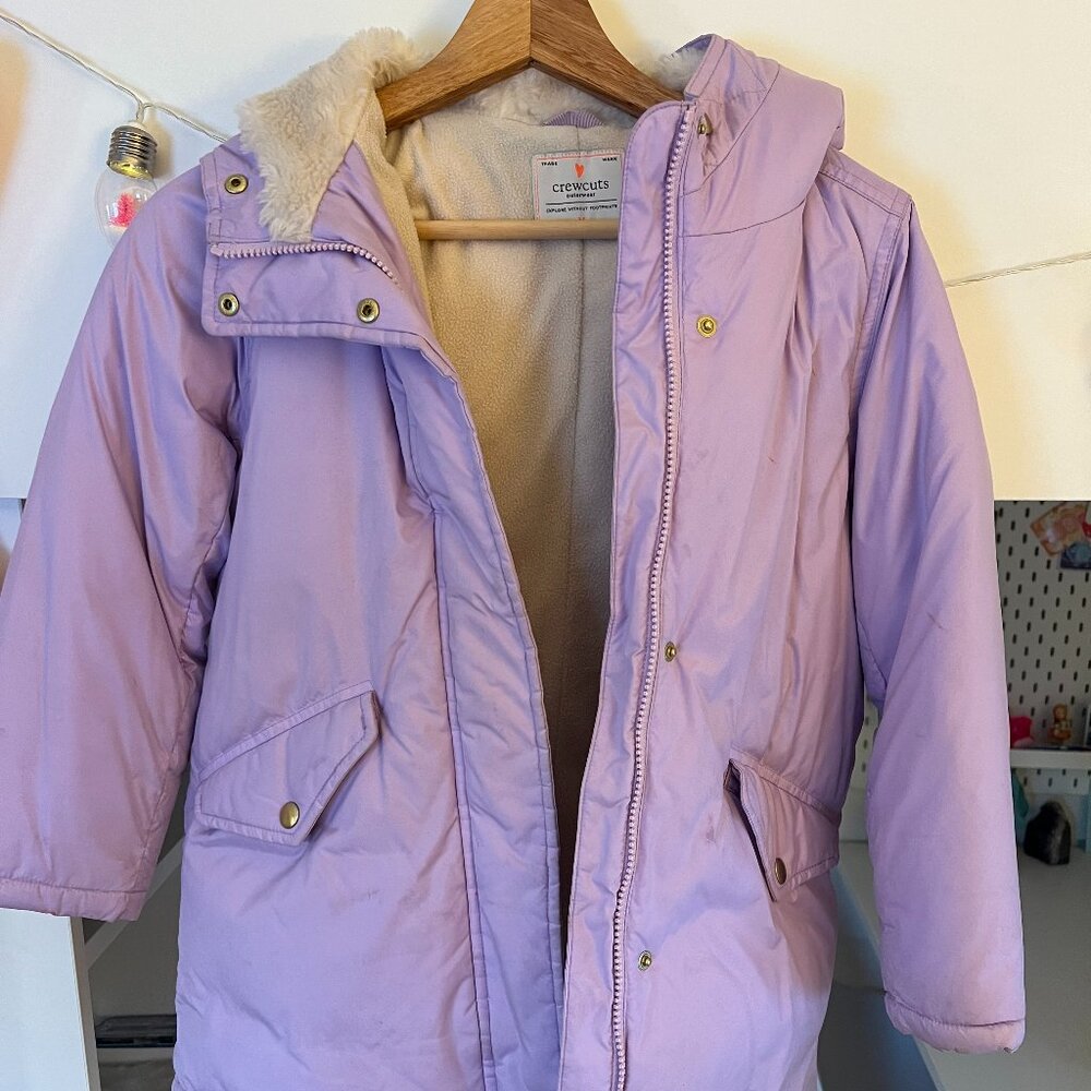 Girls' fishtail parka with PrimaLoft® - Size Medium (8-9)